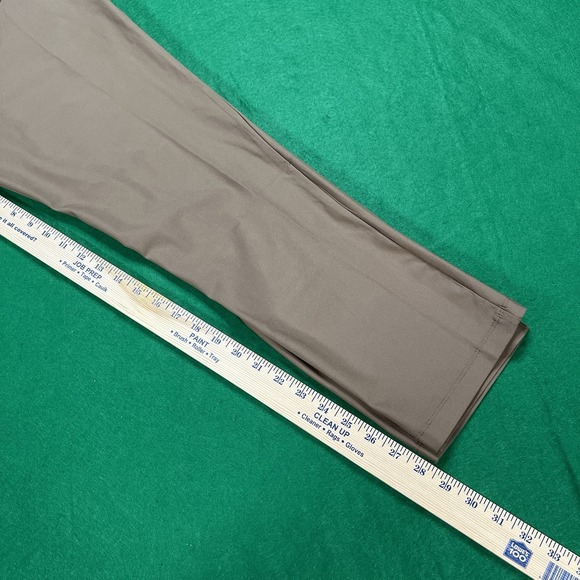 Apana Tech Pants Men's Large 36 Cub Brown Standard Fit Moisture Wicking Stretch - Picture 4 of 9